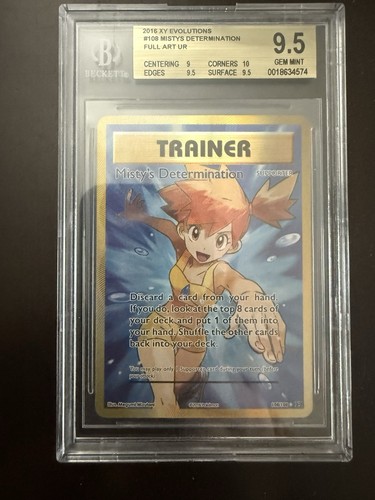 Misty's Determination graded BGS 9.5 for sale on eBay