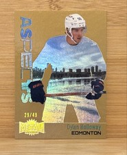 2022-23 Skybox Metal Universe - Aspects Rookies Dylan Holloway #A-28 Gold /49 RC