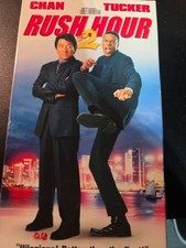 Rush Hour 2 VHS 2001 Jackie Chan, Chris Tucker New Line Comedy