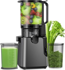 Juicer Machine with 5.8"Large Feed Chute, Cold Press Juicer for Whole Vegetable