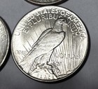 6 x 1925 Peace Dollars - Nice Higher Grade Silver Coins — photo 7