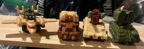 G1 Micromasters Transformers mini robots action figures battle patrol squad