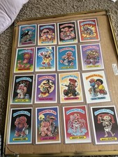 1986 GARBAGE PAIL KIDS GIANT 5x7 SERIES 1 PARTIAL SET OF 24 PACK FRESH CARDS
