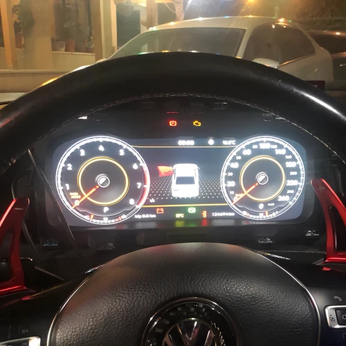 Cuadro de instrumentos calibre 12,3"" LCD tablero cabina virtual para VW Golf 7 MK7 - Imagen 9 de 20