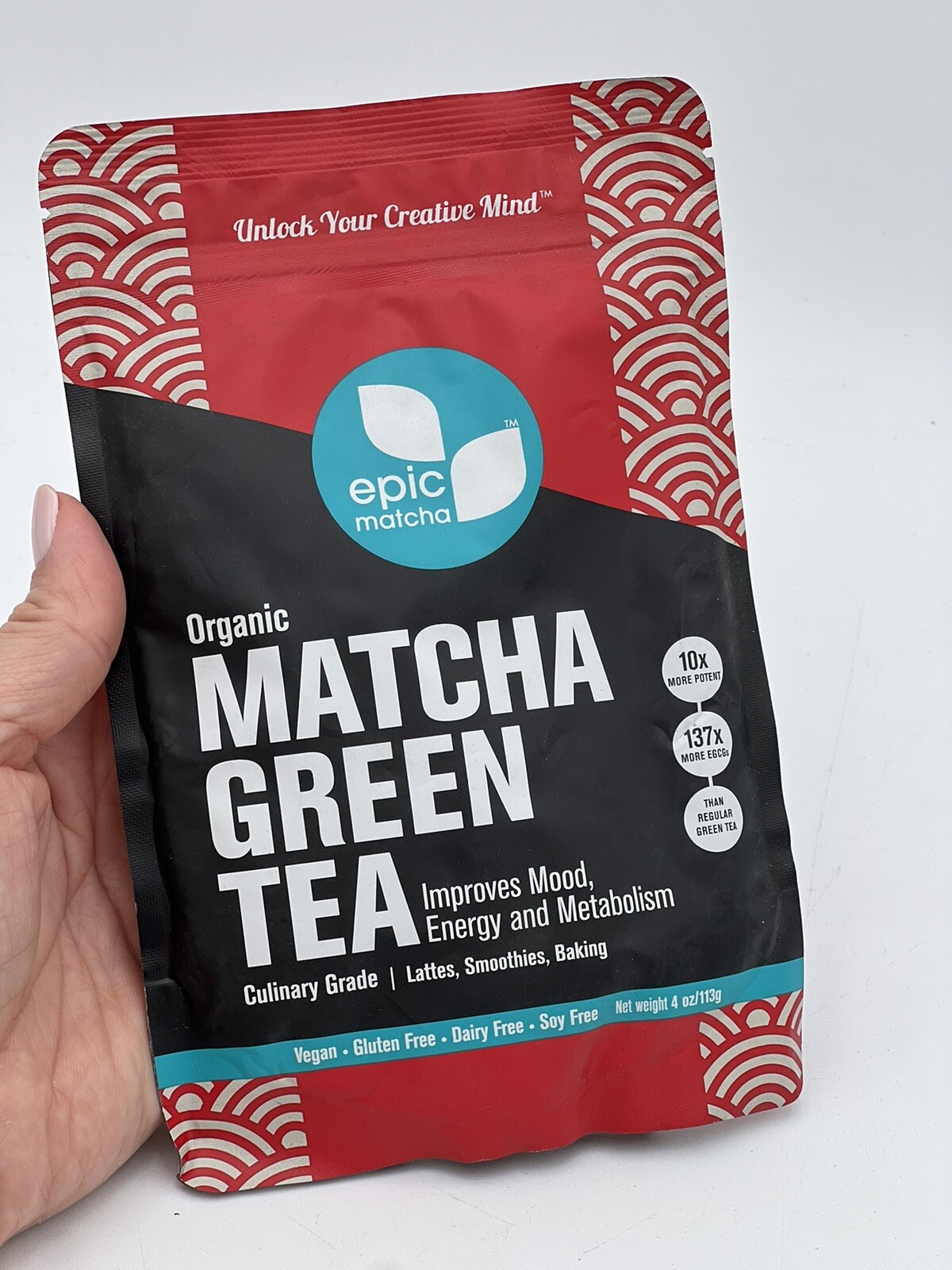 Epic Matcha 100% Organic Matcha Green Tea 