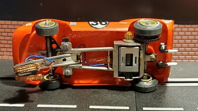 COX Ferrari Dino 166 Berlinetta Coupe Slot Car 1/24 scale Car #36