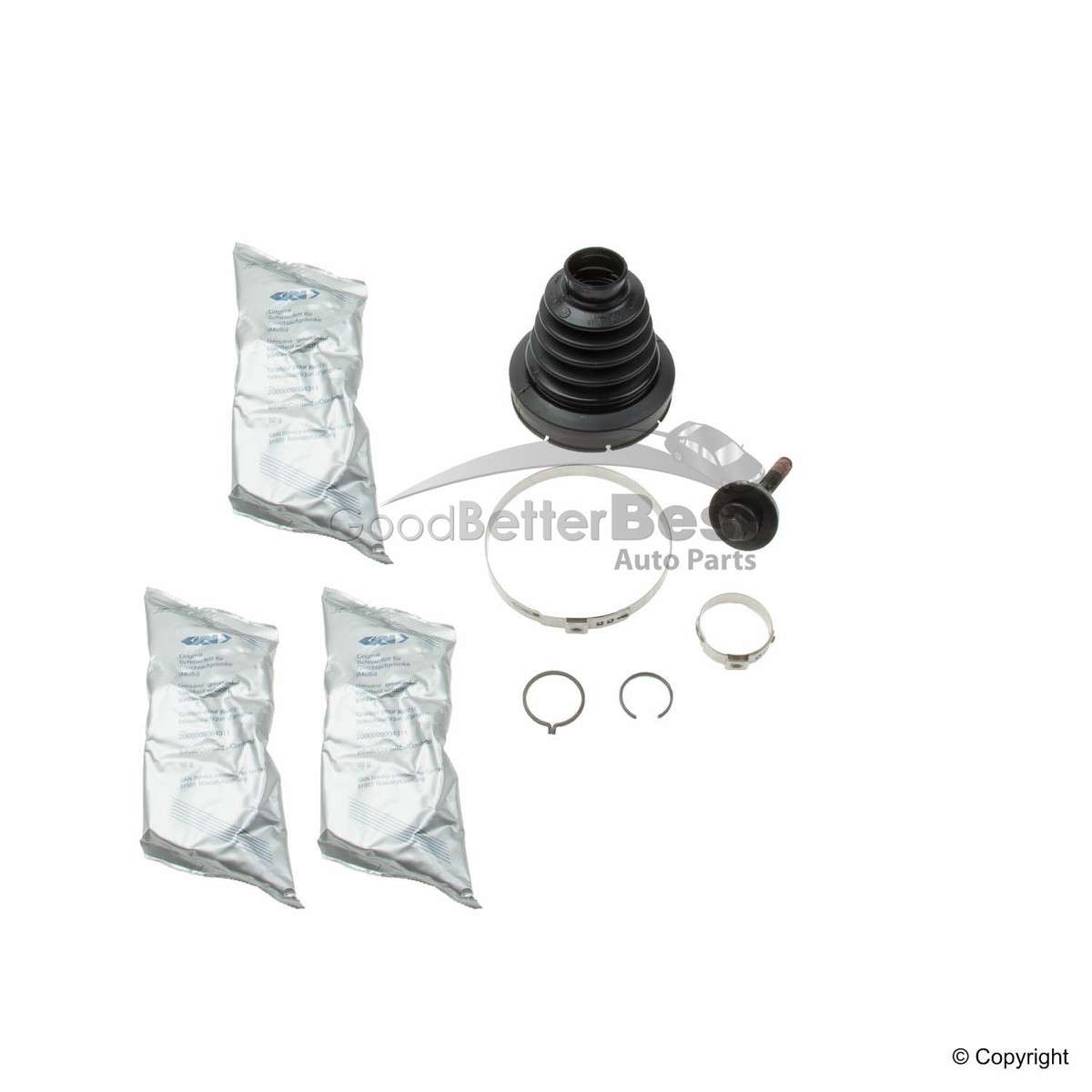 New GKN Drivetech CV Joint Boot Kit Inner 305146 for Volvo S60 V70