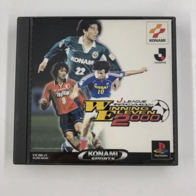 PlayStation - [新品 未開封] Ｊリーグ実況ウイニングイレブン2000 2ND [PS] PS1 WINNING ELEVEN 2000 J LEAGUE Spine * Playstation For JP