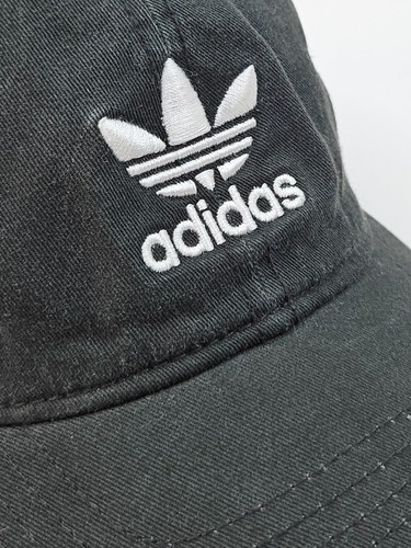 Adidas Mens Black Baseball Cap Hat One Size Adjustable - Picture 8 of 14