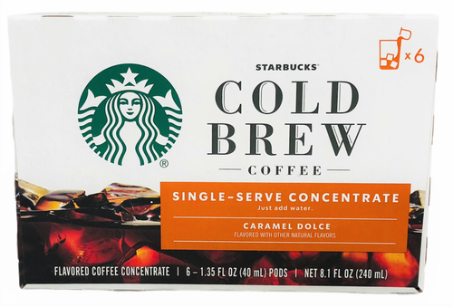 Starbucks Cold Brew Caramel Dolce 