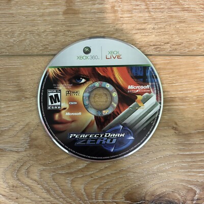 Perfect Dark Zero (Xbox 360, 2005) DISC ONLY