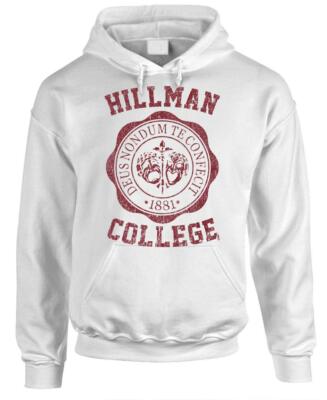 v2 HILLMAN COLLEGE Official Crest - Unisex Pullover Hoodie