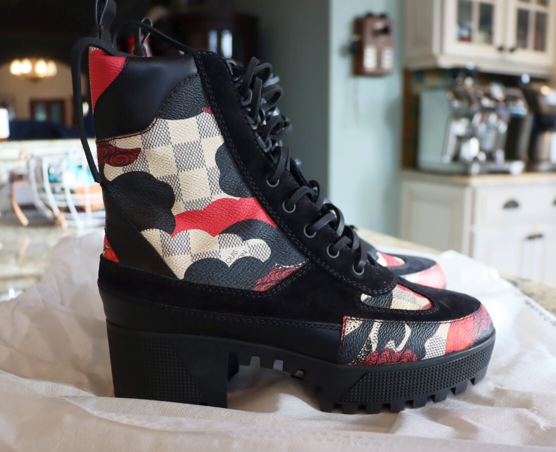 Authentic LOUIS VUITTON Overcloud Platform Desert… - image 4