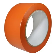 T.R.U. CVT-536 Orange Vinyl Pinstriping Dance Floor Tape 2 in. Wide x 36 yds....