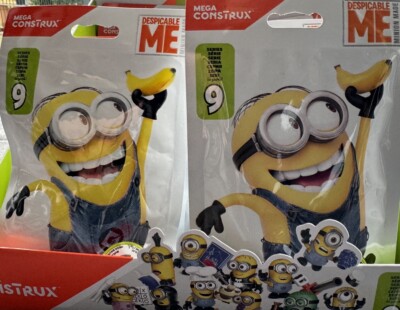 MEGA CONSTRUX MINIONS Serie 9 mit 24 Blindbags und Aufsteller Neu & Versiegelt