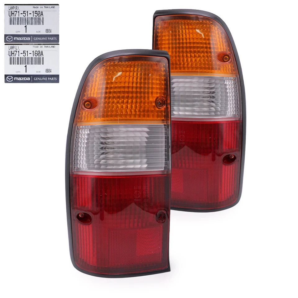 Pair Rear Tail Lamp Light Bulbs For Mazda Figther B2200 B2500 1998 2002 Foto 3 de 4