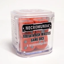 Games Workshop Necromunda Goliath Ash Wastes Gang 7-Piece Dice Set 301-06