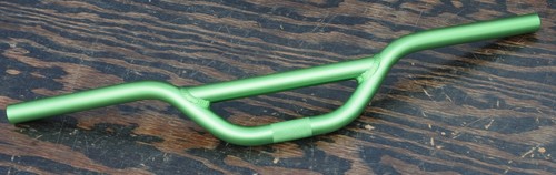 Green Alloy BMX Cruiser HANDLEBARS Vintage Schwinn KlunkerMTB Bike Fixie Bicycle - Picture 2 of 5