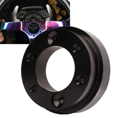 70mm Steering Wheel Adapter Plate Aluminium Alloy For Logitech G29 G920 13 14in