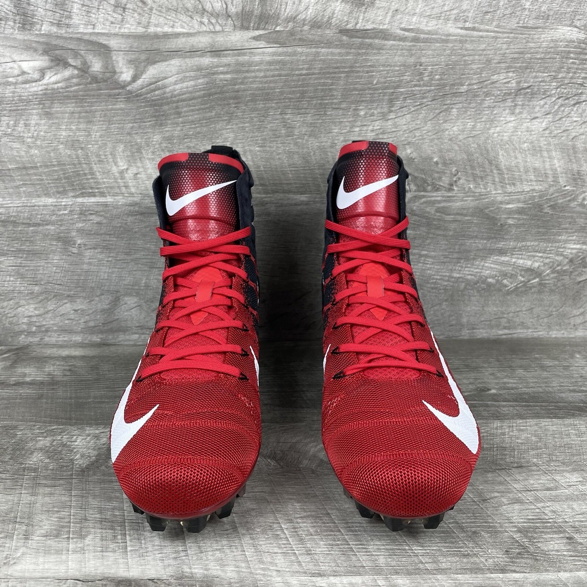 Nike Vapor Untouchable 3 Elite Flyknit Football Cleats Men’s Size 13 AO3006-060 Nike Vapor Untouchable 3 Elite Flyknit Bred Mens 9.5  main image 3