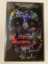 Joker Collage Compendium Signed & Remarked Kyle Willis 22/25 Foil DC Batman