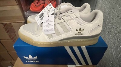Adidas Shoes Forum Low CL Originals Talc Sesame Sneakers HQ7096 Size 12  