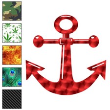Anchor Boating, Vinyl Decal Sticker, 40 Patterns  3 Sizes, 6119