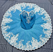 Professional Teal Blue Bird Raymonda Dryad Le Corsaire Ballet Tutu Adult Small