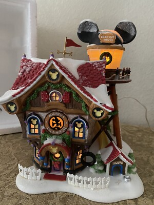 Dept 56 Disney Mickey's North Pole Holiday House | eBay