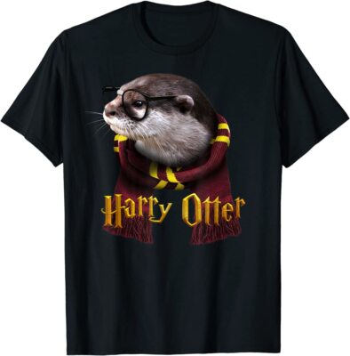 NEW LIMITED Funny Otter Harry Otter for Christmas cute Otter gift Gildan T-Shirt