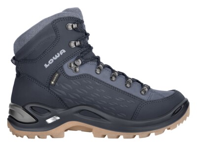 Lowa Damenschuhe Winterstiefel RENEGADE WARM GTX MID navy/eisblau - Main Image