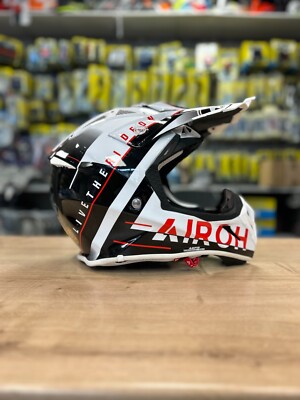 NEU AIROH AVIATOR ACE MOTOCROSS ENDURO HELM MEDIUM 57-58CM ATV QUAD MULTI