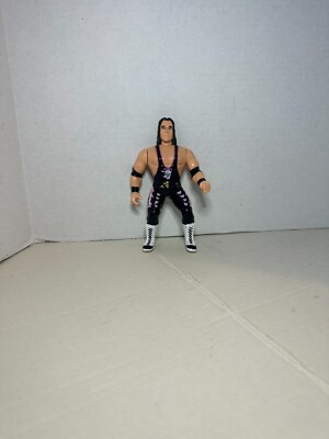 Jakks WCW Bret The Hitman Hart Atomic Elbow Wrestling Action Figure Toy For Kids