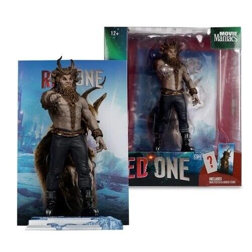 Movie Maniacs Red One 6-Inch Scale Posed Krampus Figure - Picture 1 of 2