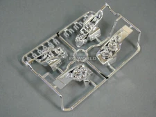 1/10 RC Car LIGHT BUCKETS For NISSAN S15 Chrome Plated