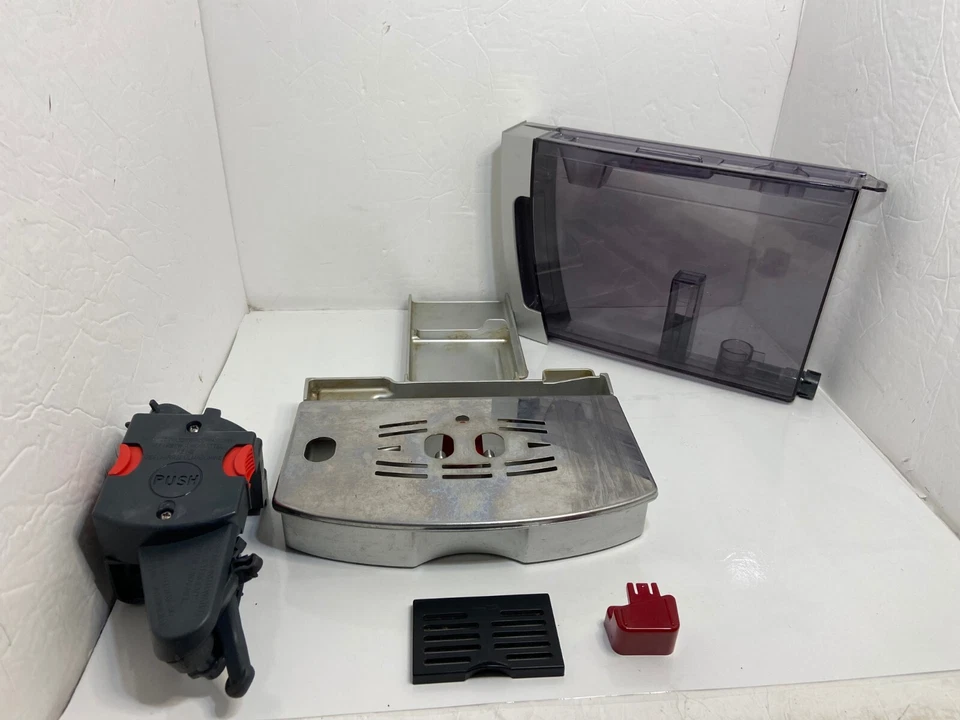 DeLonghi Magnifica ECAM23210SB 5313225 DRIP TRAY LID BUTTON WATER TANK INFUSER - Image 2 of 4