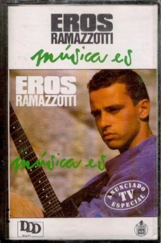 Cintas y casetes de música eros ramazzotti