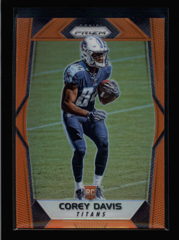 COREY DAVIS 2017 PANINI PRIZM #229 ROOKIE ORANGE PRIZM #097/275 BA2455