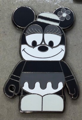 Disney Vinylmation 6 Pin Set Classic Black & White 2013 Authentic