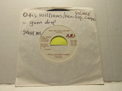 Ellis Family Band   Why Am I Still Crying - 1986 - COUNTRY - D J COPY PROMO