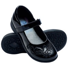 Disney School Shoes for Girls | Lilo and Stitch School Shoes | Black Mary Janes