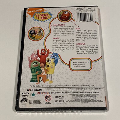 Yo Gabba Gabba!: Halloween! (DVD, 2009, Full Screen) Holiday Kids