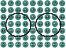 1940-1957 Oldsmobile Pontiac Headlight Bezel To Sealed Beam Seals. Pair