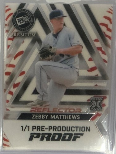 🔥⚾️ 1/1 Pre-Production Proofs💥2024 Press Pass💥Vets💥Rookies💥Stars💥NEW ⚾️🔥 - Picture 70 of 180