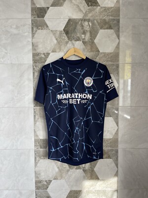 Manchester City 2019 2020 Pre Match Player Issue Jersey Shirt