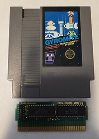 Gyromite Nintendo NES 5 Screw Video Game Cart Tested Authentic Great Condition 