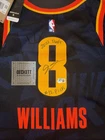 Jalen Williams Signed "2022 Draft, #12 Pick" Nike ADV NBA Authentic City Jersey