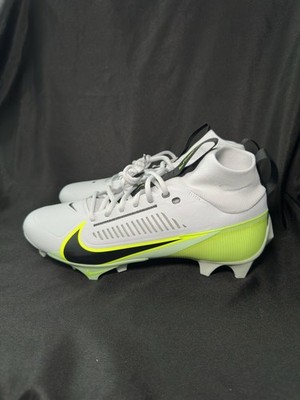 Nike Vapor Edge Pro 360 2 Football Cleats Platinum  Green DA5456-004 Sz 10.5