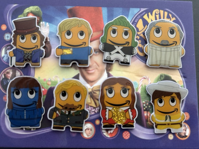 Willy Wonka Amazon Peccy Pin Set