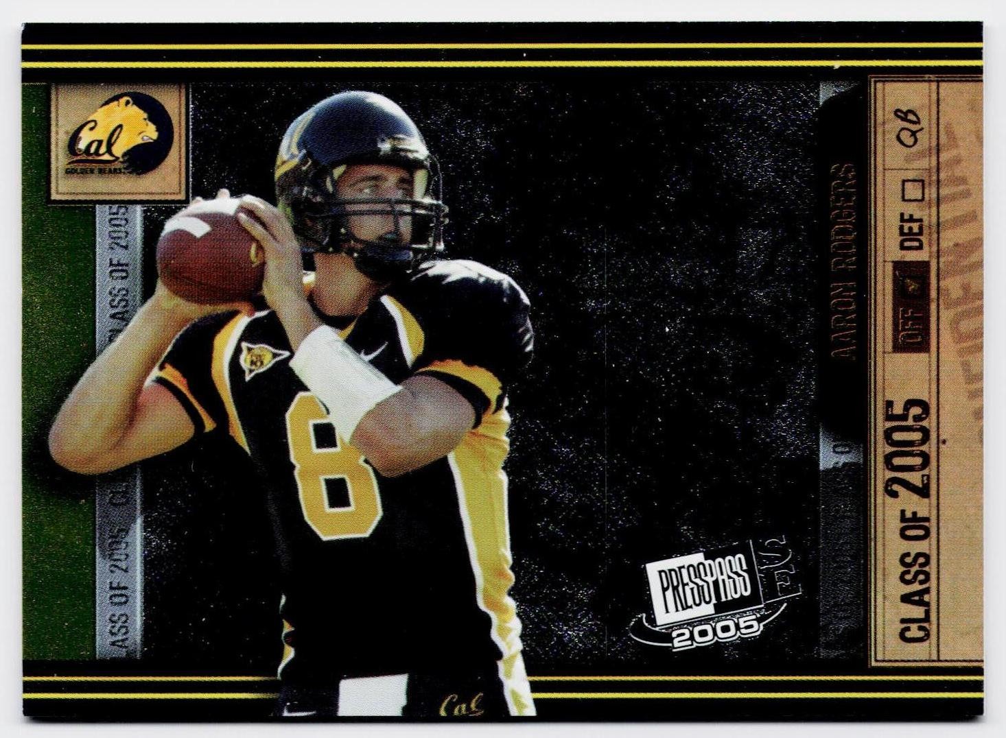 2005 Press Pass SE #CL 1 Aaron Rodgers Class of 2005